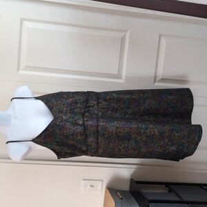 Monteau Black Multi-Color Top